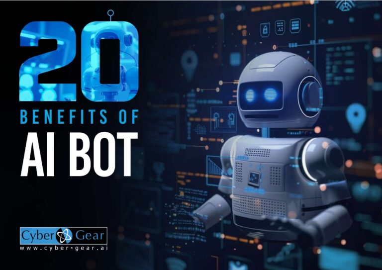 Cyber Gear Launces Report – ’20 Benefits Of AI Bots’