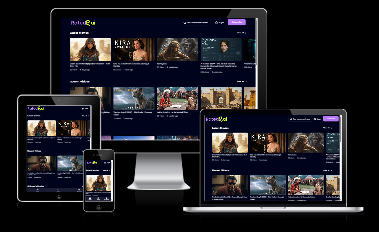 The Case for AI Films: RatedG.ai Leads A New Era of Storytelling