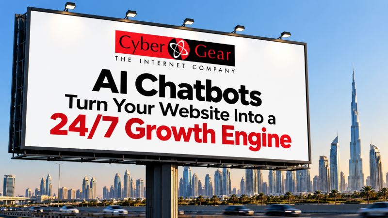 Cyber Gear Recommends AI Chatbots To Build Visitor Engagement